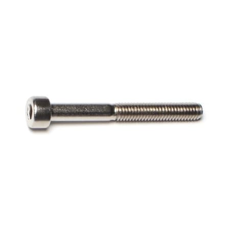 Midwest Fastener M4-0.70 Socket Head Cap Screw, Socket, Steel, 35 mm Length, 4 PK 75618